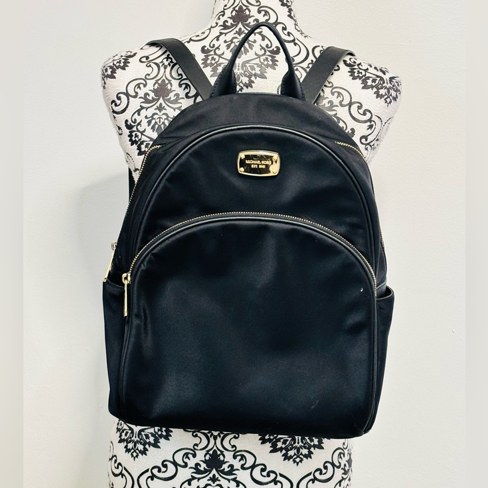 Michael Kors Abbey Large Backpack Black